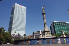 El Ángel de la Independencia, Av. P.º de la Reforma, Mexico City.