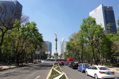 El Ángel de la Independencia, Av. P.º de la Reforma, Mexico City.