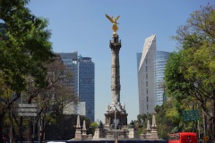 El Ángel de la Independencia, Av. P.º de la Reforma, Mexico City.