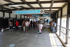 Linbanestation Constitución de 1917, Los Ángeles, Mexico City.