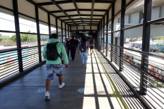 Linbanestation Constitución de 1917, Los Ángeles, Mexico City.