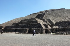 Solpyramiden (Pirámide del Sol), Teotihuacán.