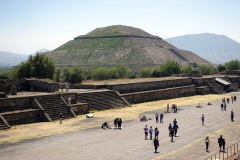 Solpyramiden (Pirámide del Sol), Teotihuacán.