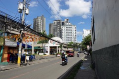 Gatuscen längs Juana Osmeña St, Cebu City.