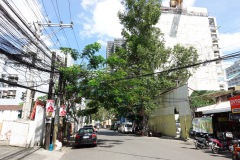 Gatuscen utanför Fuente Hotel de Cebu längs Don Julio Llorente St, Cebu City.