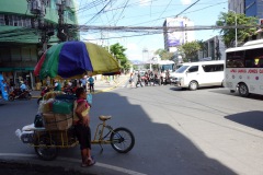 Korsningen Osmeña Blvd-Sanciangko Street, downtown Cebu City.
