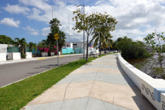 Malecón de Chetumal.