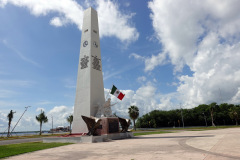 Malecón de Chetumal.