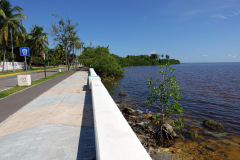 Malecón de Chetumal.