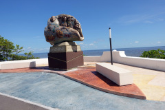 Escultura Caracol, Malecón de Chetumal.