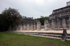 Krigarnas tempel, (Templo de los Guerreros), Chichén Itzá.