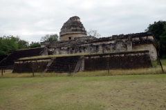 Observatoriet (El Caracol, Snäckan"), observatoriebyggnaden med det karakteristiska snäcktornet, Chichén Itzá.