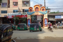 Gatuscen i centrala Chittagong.