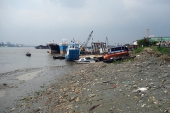 Sadarghat, Karnaphuli River, Chittagong.