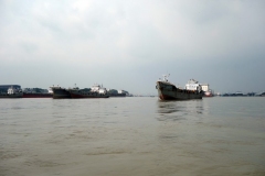 Karnaphuli River, Chittagong.