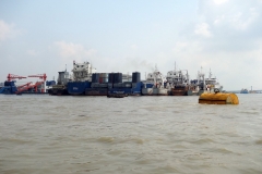 Karnaphuli River, Chittagong.