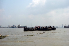 Karnaphuli River, Chittagong.