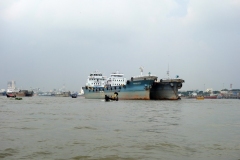 Karnaphuli River, Chittagong.