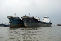 Karnaphuli River, Chittagong.