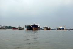 Karnaphuli River, Chittagong.