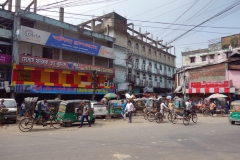 Gatuscen i centrala Chittagong.