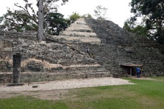 Del av Acropolis,  Copán.