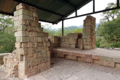 Byggblock med intressanta inskriptioner, Copán.