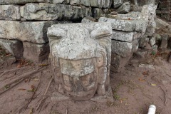 Stelae-porträtt,  Copán.