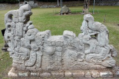 Skulptur, Gran Plaza, Copán.