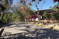 Vägen tillbaka till Copán Ruinas från Macaw Mountain Bird Park & Nature Reserve.