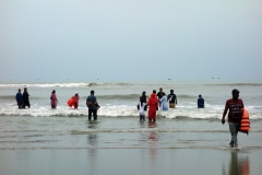 Stranden i Cox's Bazar.