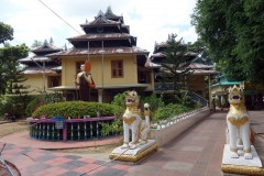 Maheskhali Buddist Temple.  Gorakghata, Maheskhali island.