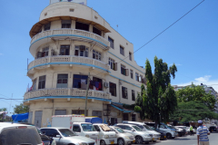 Arkitekturen i stadsdelen Mchafukoge, Dar es-Salaam.