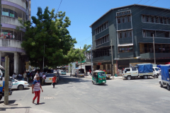 Gatuscen i stadsdelen Mchafukoge, Dar es-Salaam.