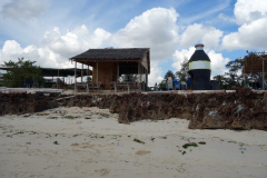 Restauranger längs Coco Beach, Dar es-Salaam.