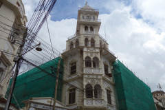 Gammal vacker arkitektur i centrala Dar es-Salaam.