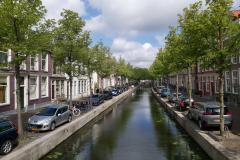 Kanal i centrala Delft.