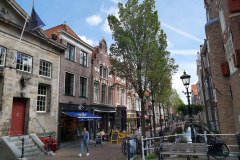 Enastående arkitektur i centrala Delft.