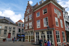 Enastående arkitektur i centrala Delft.