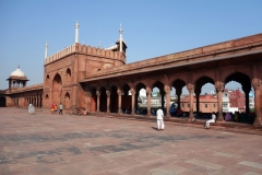 Jama Masjid Mosque (Fredagsmoskén), Delhi.