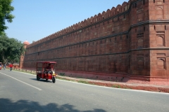 Del av röda fortet, Delhi.