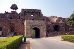 Badha Darwaza, Old Fort, Delhi.