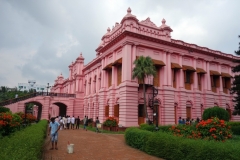 Ahsan Manzil (rosa palatset), Dhaka.