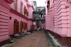 Ahsan Manzil (rosa palatset), Dhaka.