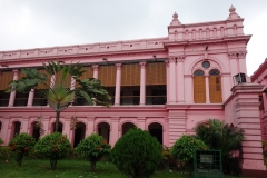 Ahsan Manzil (rosa palatset), Dhaka.