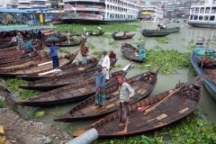 Buriganga river, old Dhaka.