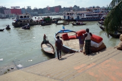 Buriganga river, old Dhaka.