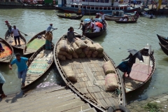 Buriganga river, old Dhaka.