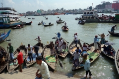 Buriganga river, old Dhaka.