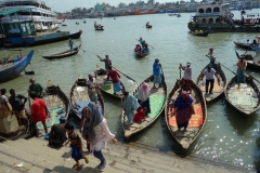 Buriganga river, old Dhaka.